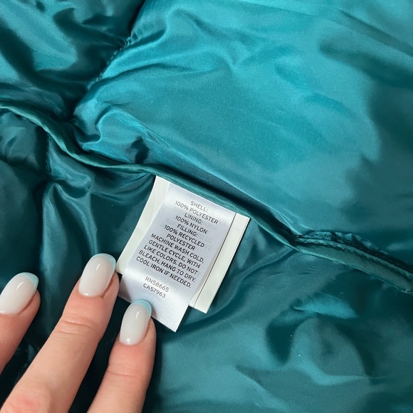 GREEN ZIP UP VEST NORDSTROM - Picture 6 of 10